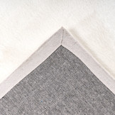 Paradise Fluffy Soft - Vloerkleed Hoogpolig - Effen Tapijt - Wit