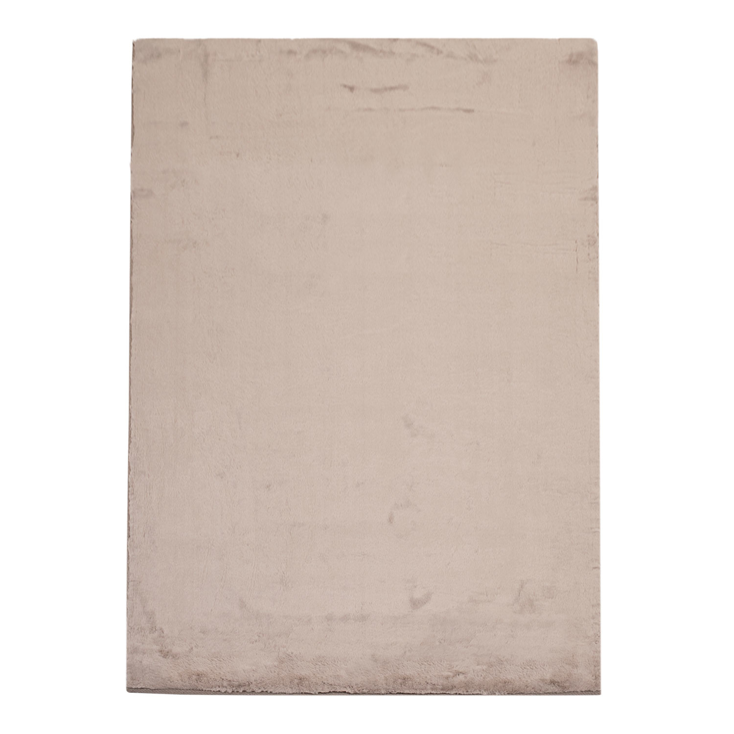 Tapijtenloods Paradise Fluffy Vacht Vloerkleed Hoogpolig Taupe Effen Tapijt