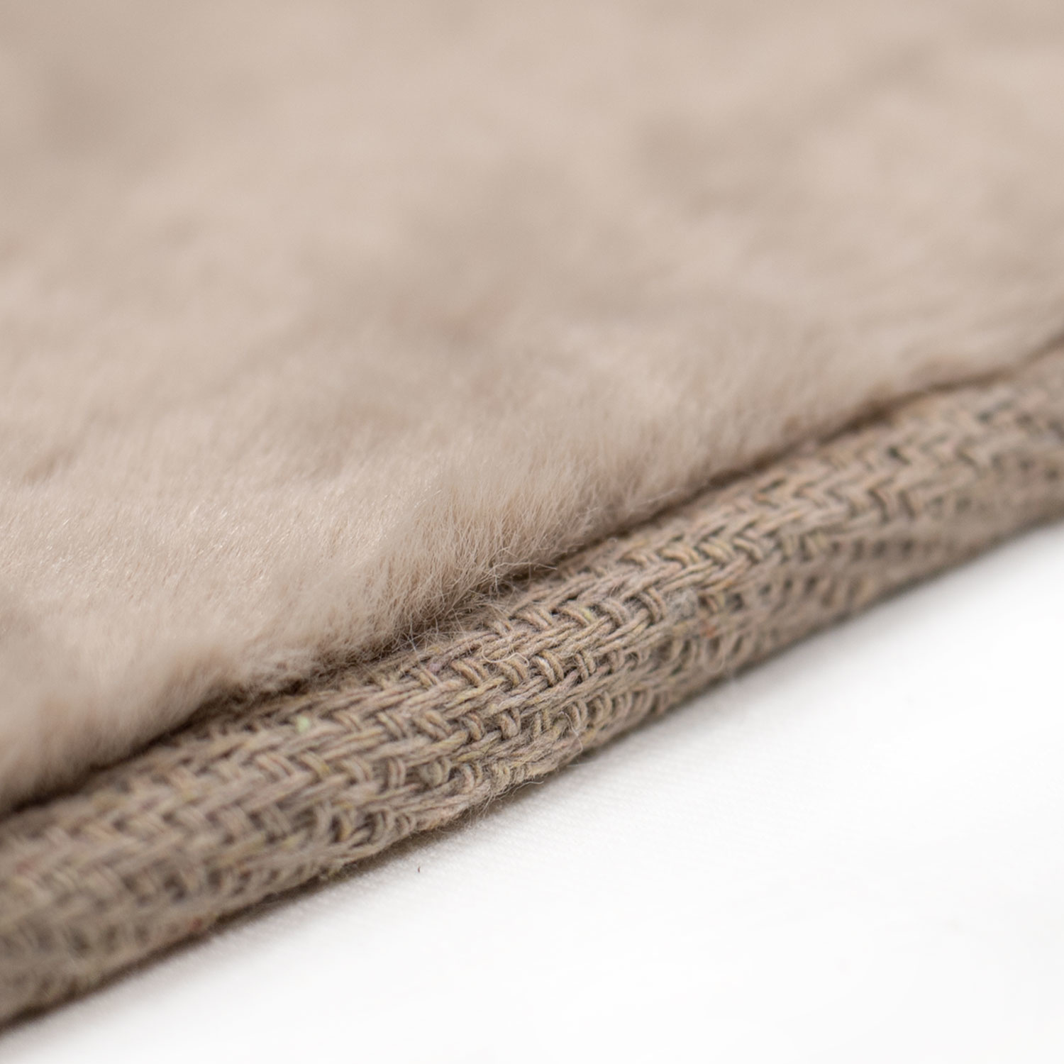 Tapijtenloods Paradise Fluffy Vacht Vloerkleed Hoogpolig Taupe Effen Tapijt