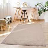 Paradise Soft Fluffy Hoogpolig Vloerkleed Taupe