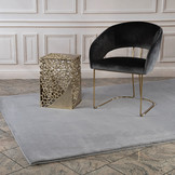 Paradise Fluffy Soft - Vloerkleed Hoogpolig - Effen Tapijt - Grijs