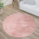 Paradise Fluffy Soft - Vloerkleed Hoogpolig - Effen Tapijt - Roze