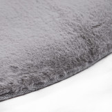 Paradise Fluffy Soft - Vloerkleed Hoogpolig - Effen Tapijt - Grijs