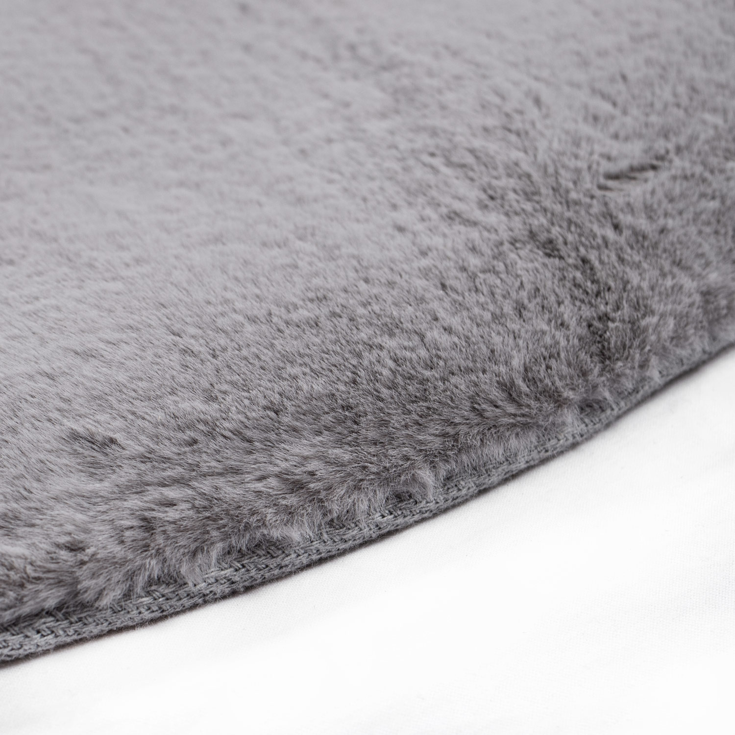 Tapijtenloods Paradise Fluffy Vacht Vloerkleed Hoogpolig Zilver Grijs Effen Tapijt