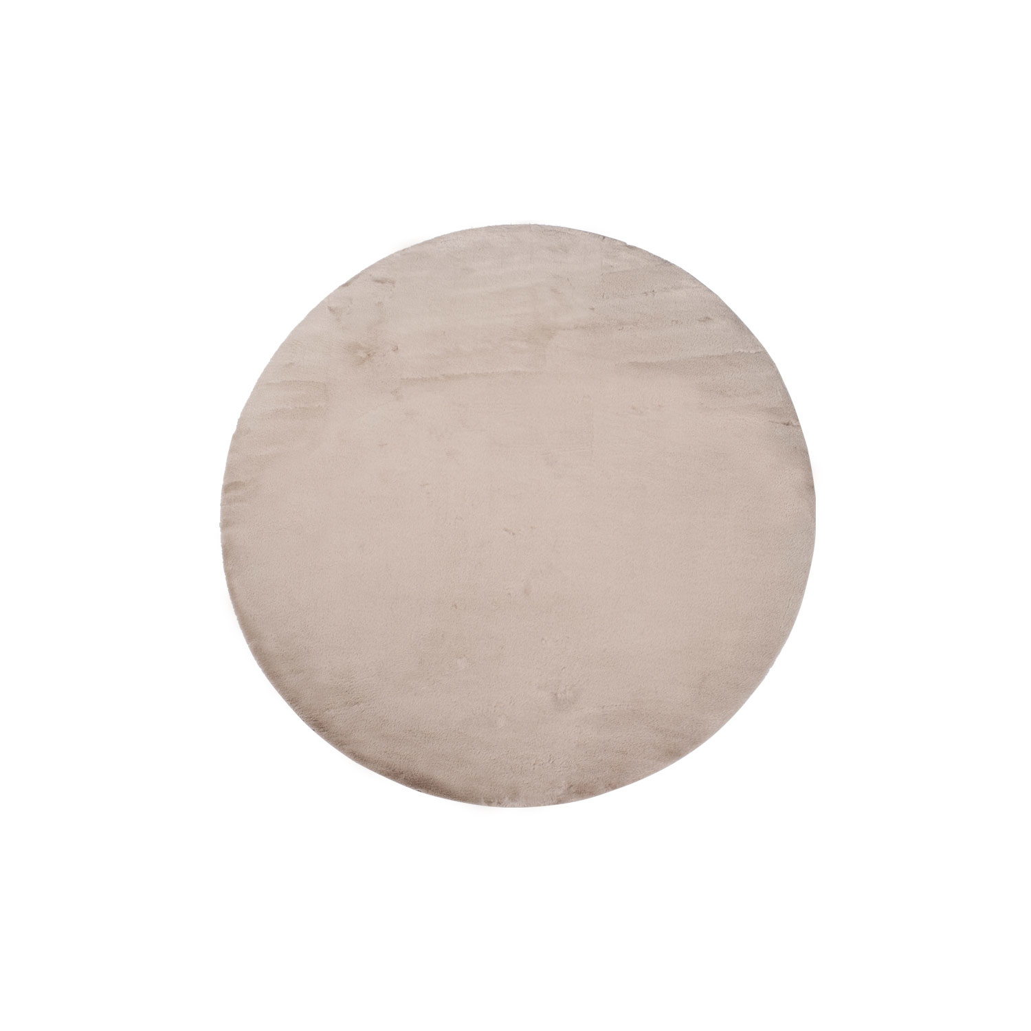 Tapijtenloods Paradise Fluffy Vacht Vloerkleed Hoogpolig Taupe Effen Tapijt