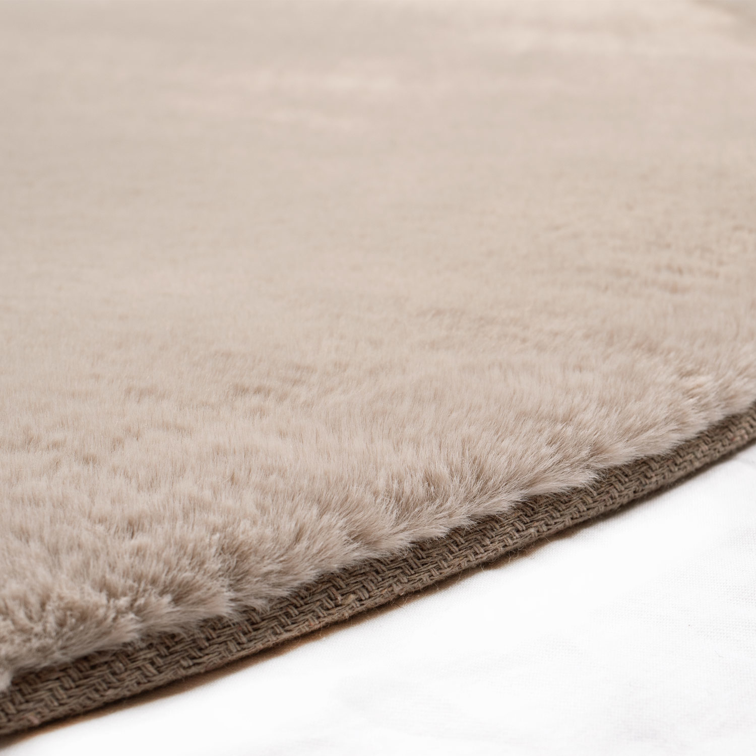 Paradise Soft Fluffy Hoogpolig Vloerkleed Taupe