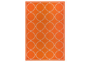 Berlin Outdoor - Buitenkleed Tuin - Weerbestendig Vloerkleed - Oranje