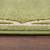 Buitenkleed Berlin Laagpolig Vloerkleed Groen