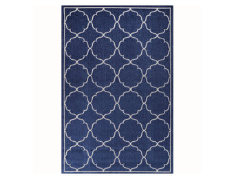 Berlin Outdoor - Buitenkleed Tuin - Weerbestendig Vloerkleed - Blauw