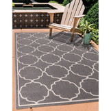 Berlin Outdoor - Buitenkleed Tuin - Weerbestendig Vloerkleed - Lichtgrijs