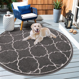 Berlin Outdoor - Buitenkleed Tuin - Weerbestendig Vloerkleed - Grijs