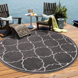 Berlin Outdoor - Buitenkleed Tuin - Weerbestendig Vloerkleed - Grijs