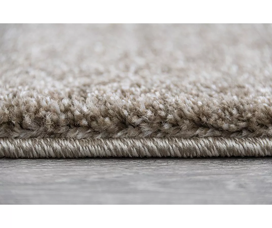 Tapijtenloods Loft Effen Beige vloerkleed Laagpolig
