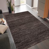 Loft Modern Gemêleerd Vloerkleed Bruin