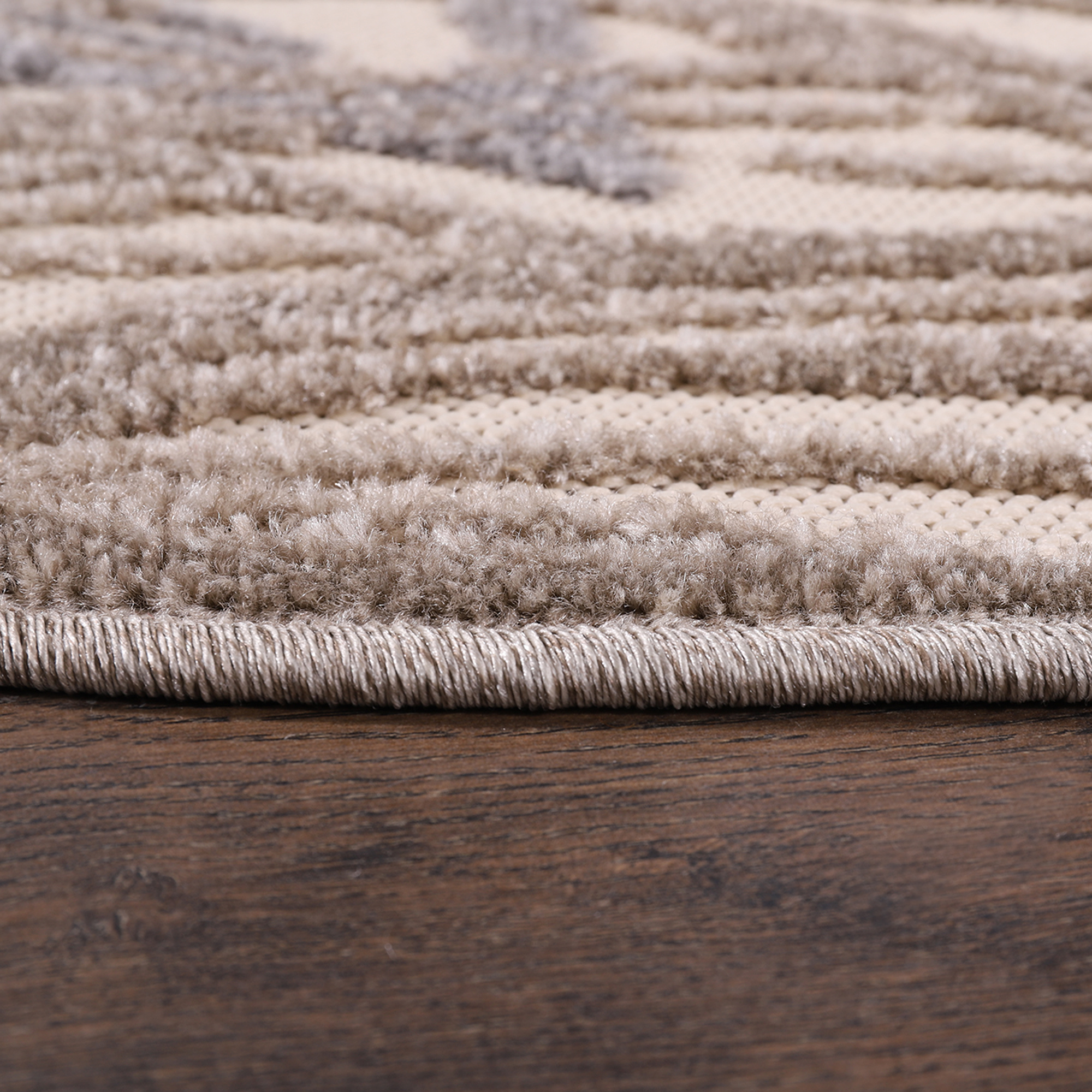 Floral Outdoor - Buitenkleed Tuin - Rond - Weerbestendig Vloerkleed - Creme