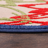 Floral Rond Buitenkleed Multi