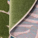 Floral Outdoor - Buitenkleed Tuin - Rond - Weerbestendig Vloerkleed - Multi