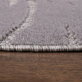 Floral Rond Buitenkleed Beige