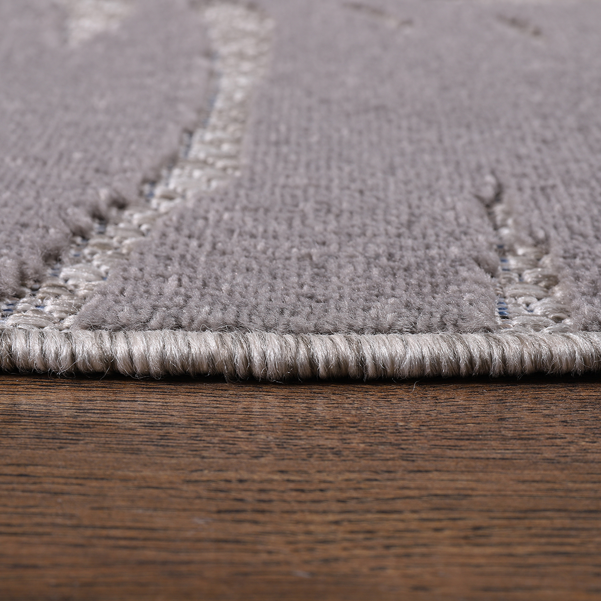 Floral Rond Buitenkleed Beige