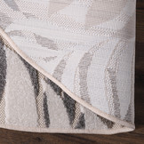 Floral Rond Buitenkleed Crème