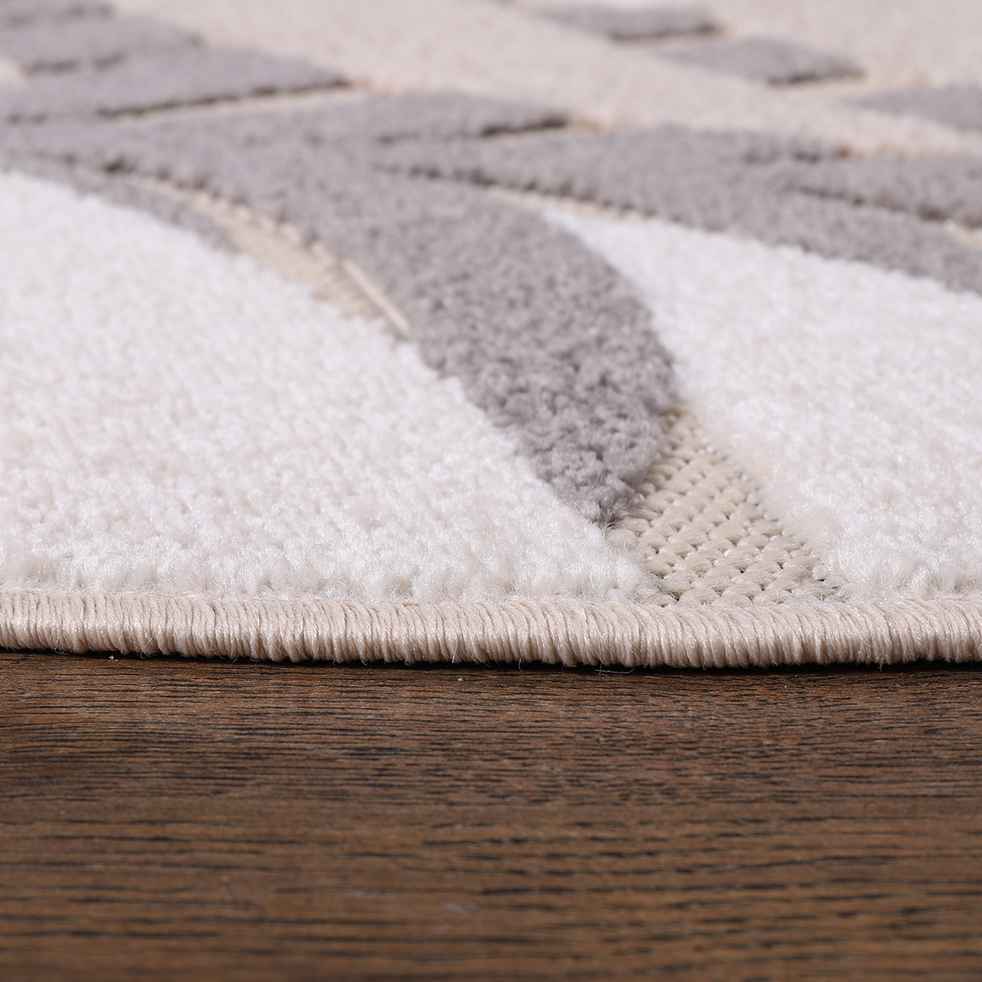 Floral Outdoor - Buitenkleed Tuin - Rond - Weerbestendig Vloerkleed - Creme