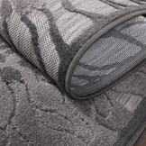 Floral Outdoor - Buitenkleed Tuin - Weerbestendig Vloerkleed - Grijs