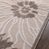 Floral Buitenkleed Crème