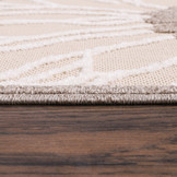 Floral Outdoor - Buitenkleed Tuin - Weerbestendig Vloerkleed - Creme