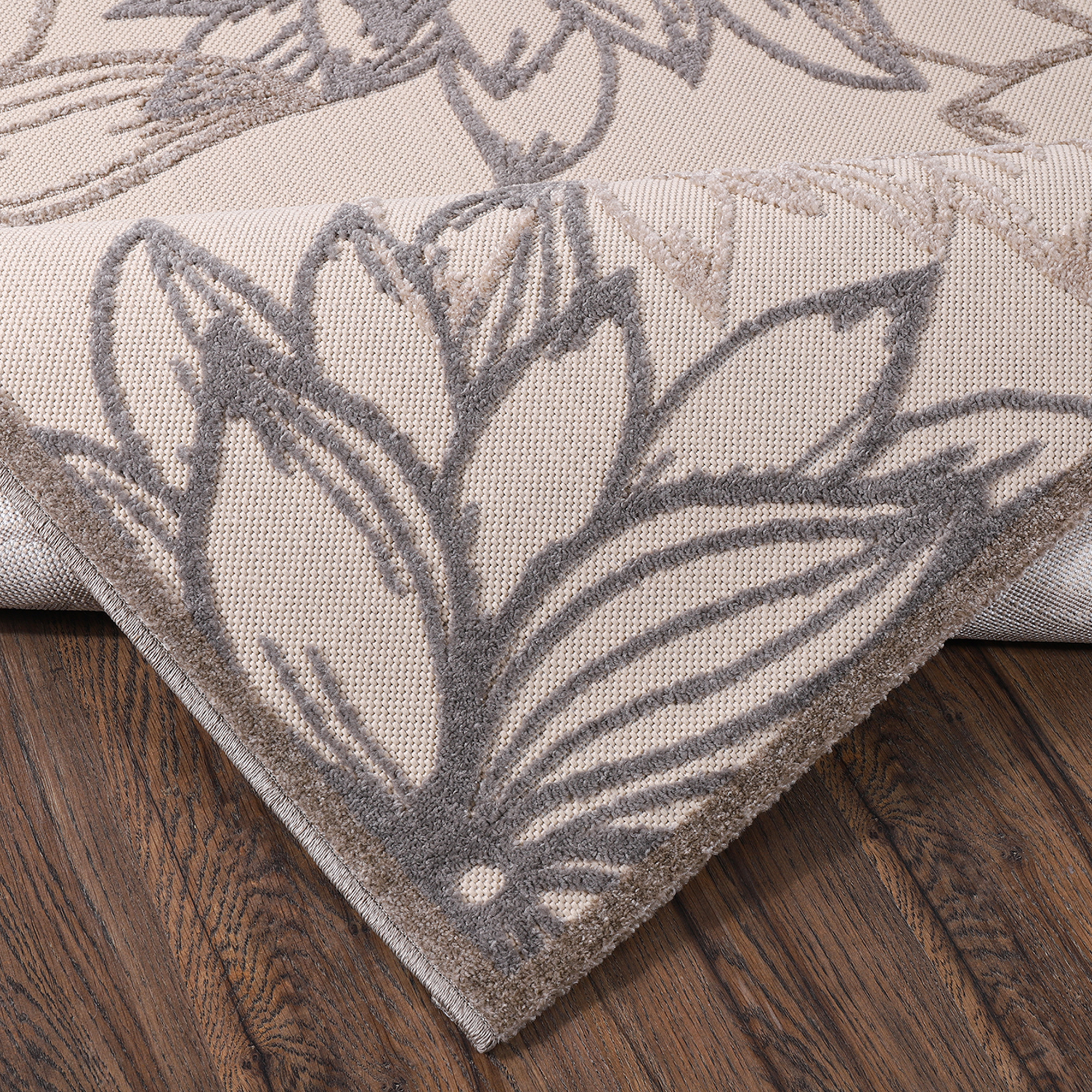 Floral Outdoor - Buitenkleed Tuin - Weerbestendig Vloerkleed - Creme