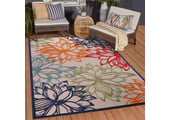Floral Outdoor - Buitenkleed Tuin - Weerbestendig Vloerkleed - Multi