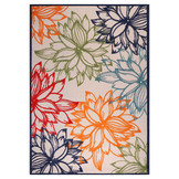 Floral Buitenkleed Multi