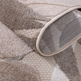 Floral Buitenkleed Beige