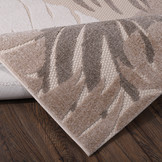 Floral Buitenkleed Beige