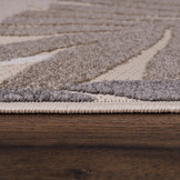 Floral Buitenkleed Beige