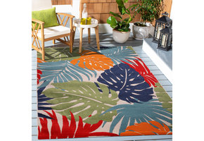 Floral Outdoor - Buitenkleed Tuin - Weerbestendig Vloerkleed - Multi