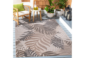Floral Outdoor - Buitenkleed Tuin - Weerbestendig Vloerkleed - Creme