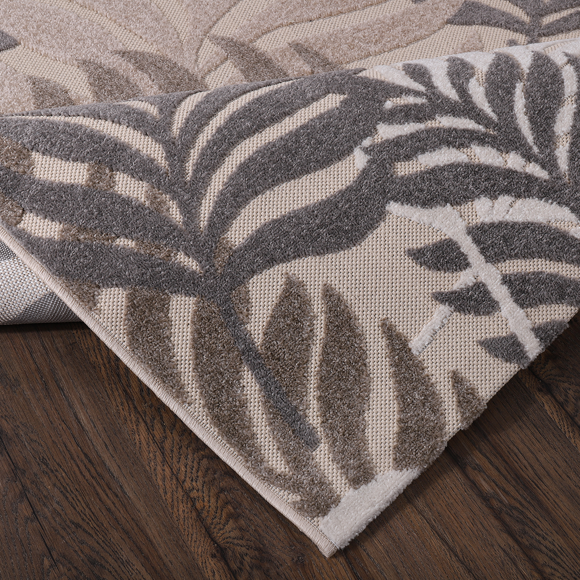 Floral Outdoor - Buitenkleed Tuin - Weerbestendig Vloerkleed - Creme