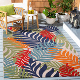 Floral Outdoor - Buitenkleed Tuin - Weerbestendig Vloerkleed - Multi