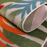 Floral Outdoor - Buitenkleed Tuin - Weerbestendig Vloerkleed - Multi