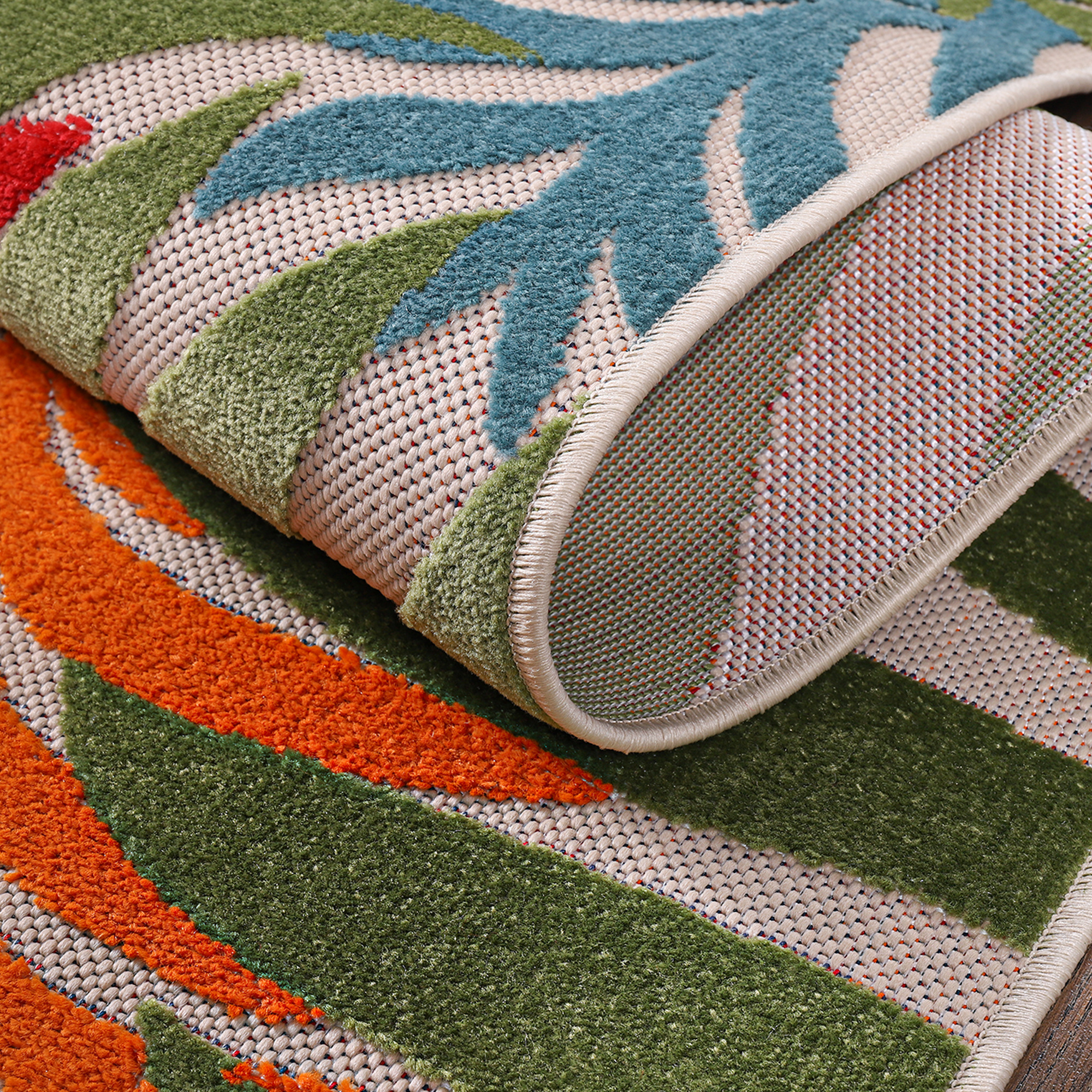 Floral Buitenkleed Multi