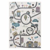 Tapijtenloods Vloerkleed Laagpolig Anime Kids Creme