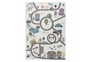 Anime Kids Vloerkleed Kinderkamer Creme