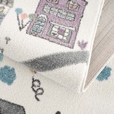 Anime Kids Vloerkleed Kinderkamer Creme