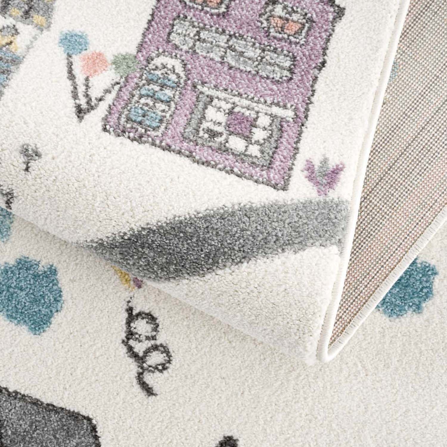 Anime Kids Vloerkleed Kinderkamer Creme