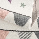 Anime Kids Vloerkleed Kinderkamer Creme