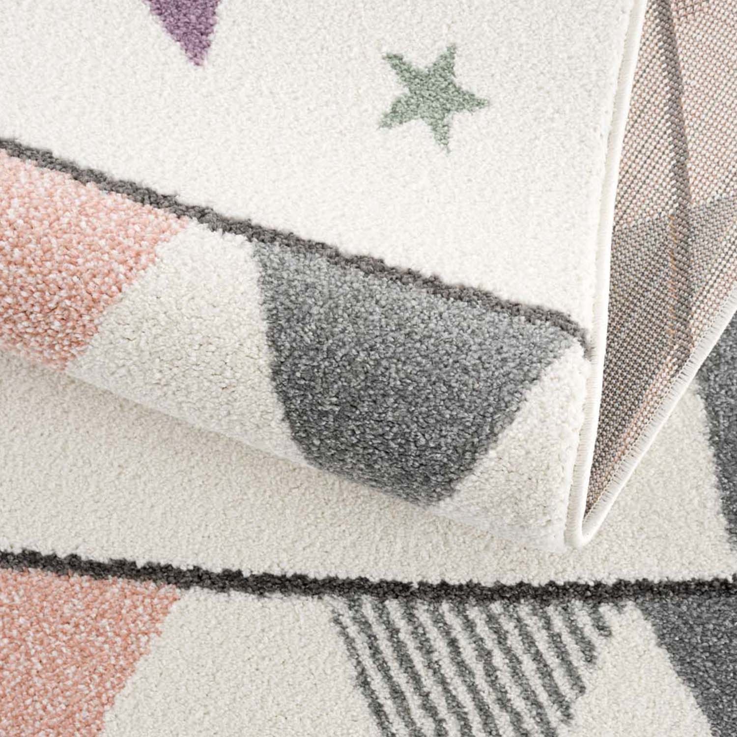 Anime Kids Vloerkleed Kinderkamer Creme