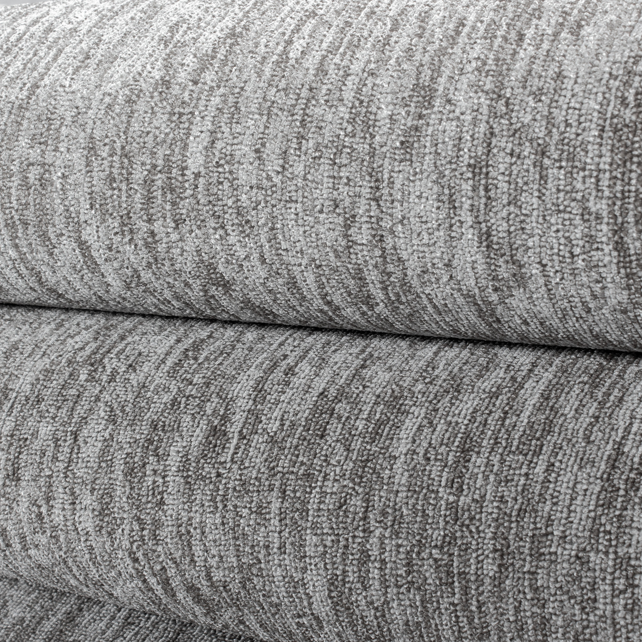 Effen Vloerkleed Laagpolig Lichtgrijs