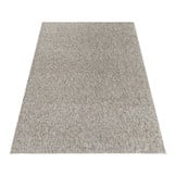 Effen Vloerkleed Laagpolig Beige