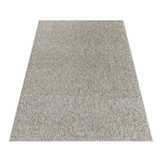 Tapijtenloods Effen Vloerkleed Laagpolig Beige