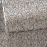 Tapijtenloods Effen Vloerkleed Laagpolig Beige